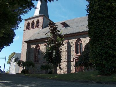 Ansicht Kirche Amel