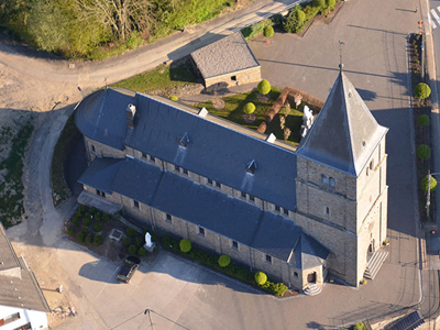 Luftaufnahme Kirche Heppenbach