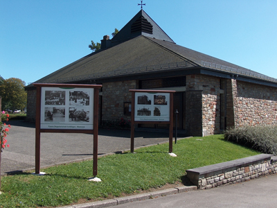 Ansicht Kirche Montenau-Iveldingen